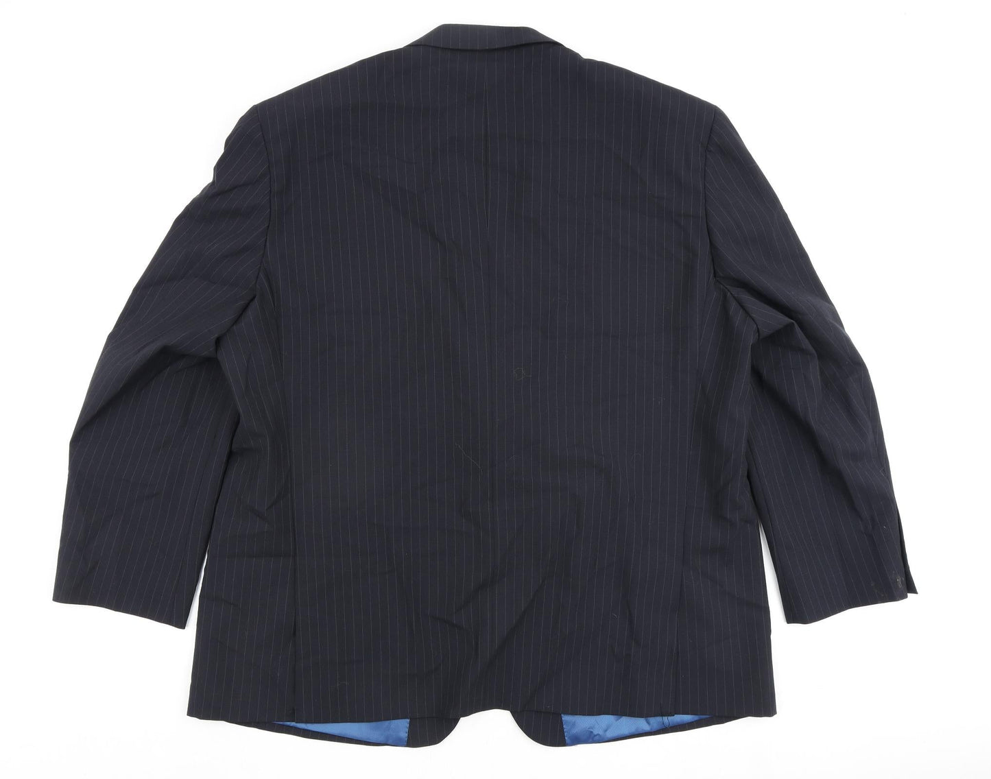 Skopes Mens Black Wool Jacket Blazer Size 50 Regular