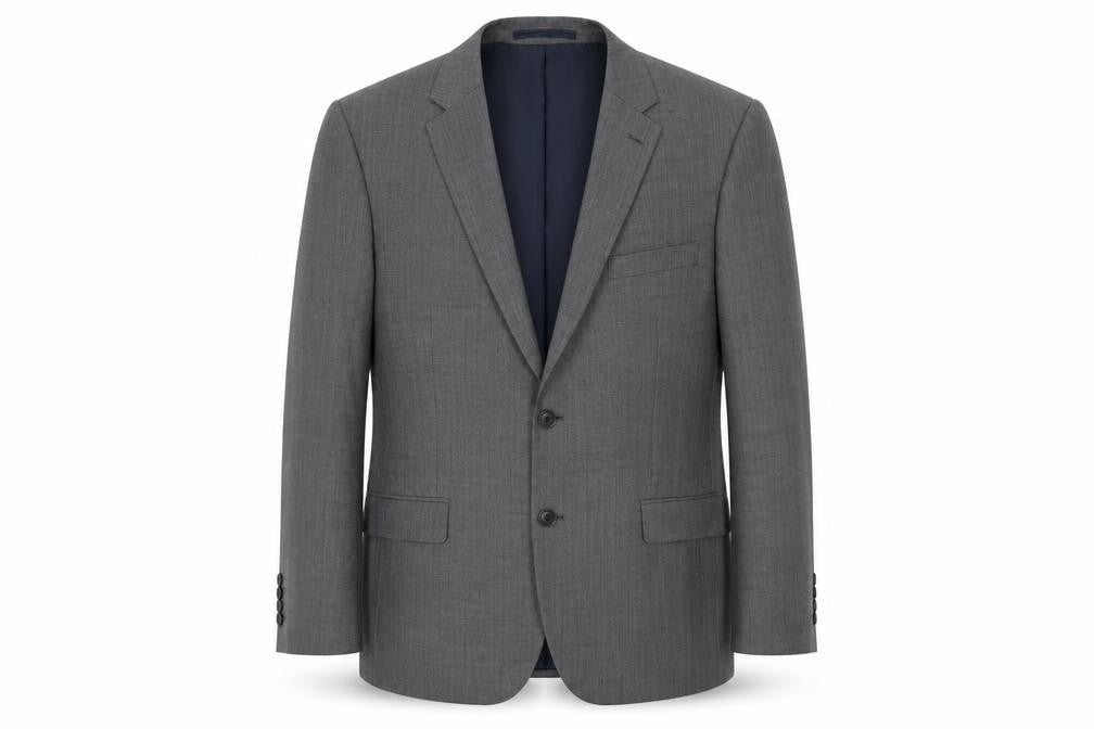 Marks and Spencer Mens Grey Wool Jacket Suit Jacket Size 40 Regular