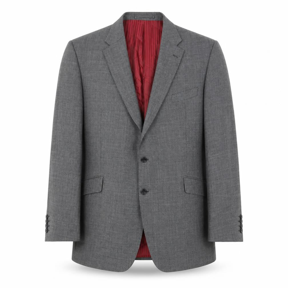 Marks and Spencer Mens Grey Wool Jacket Blazer Size 42 Regular