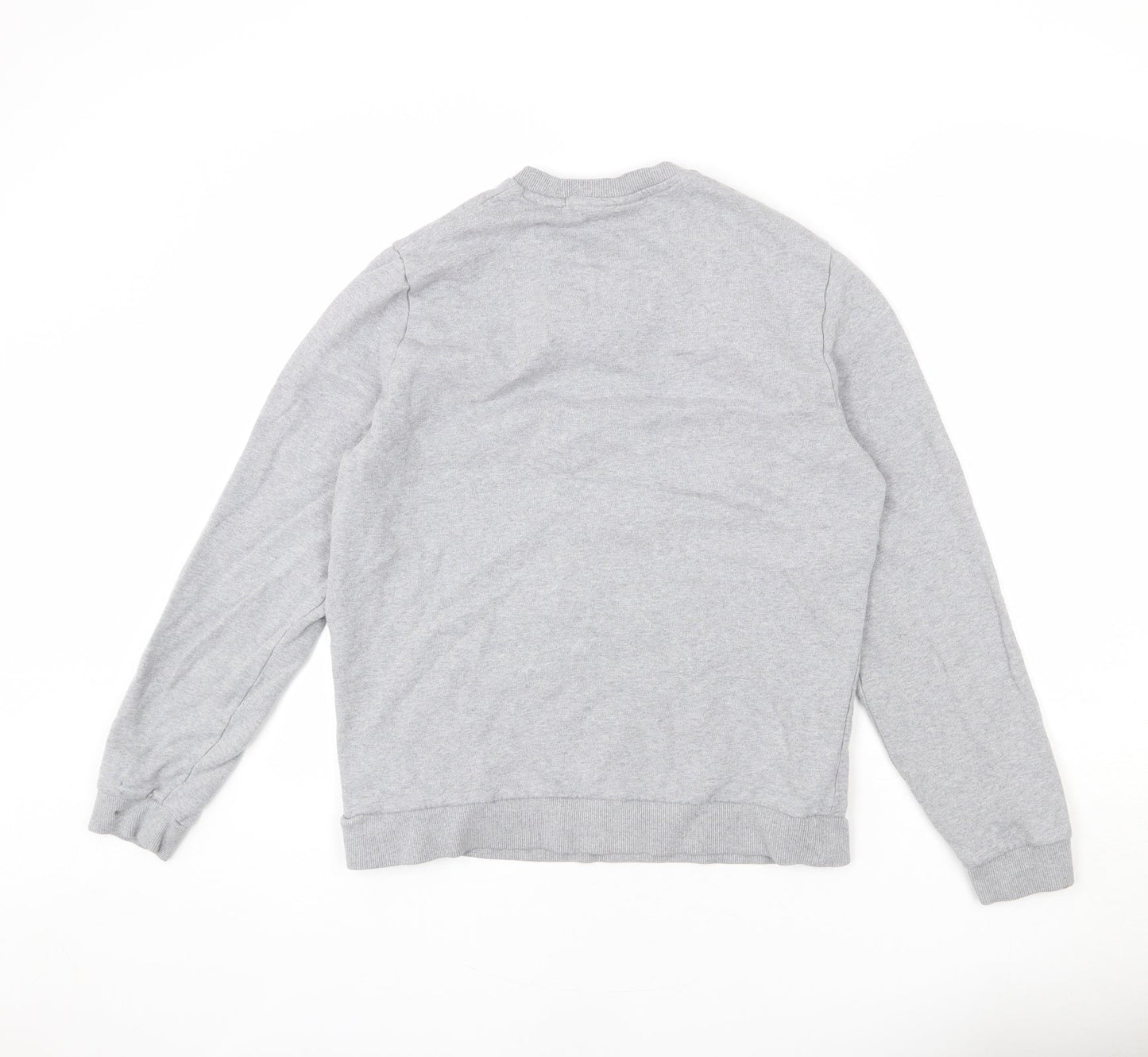 ASOS Womens Grey Cotton Pullover Sweatshirt Size M Pullover