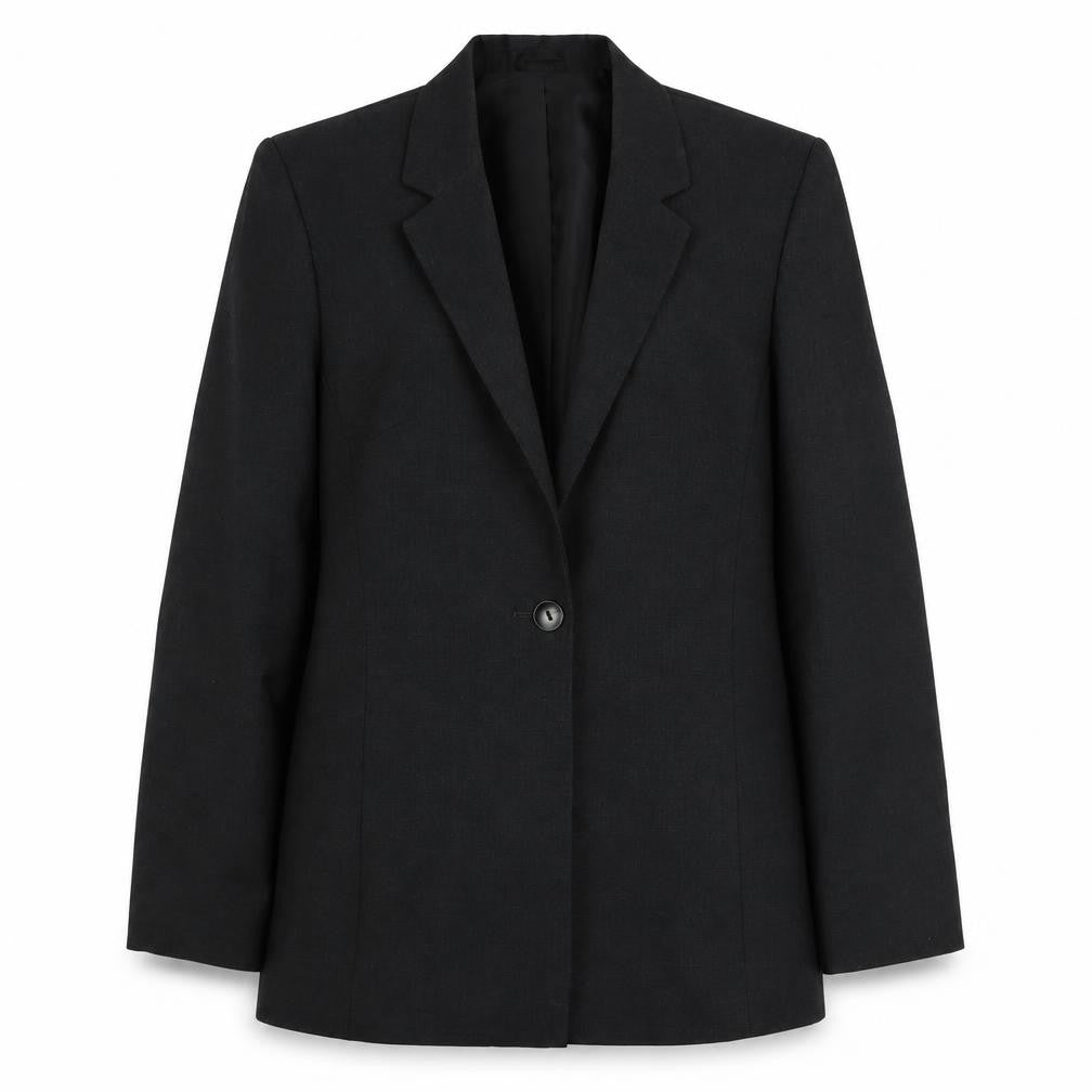 NEXT Womens Grey Wool Jacket Suit Jacket Size 12