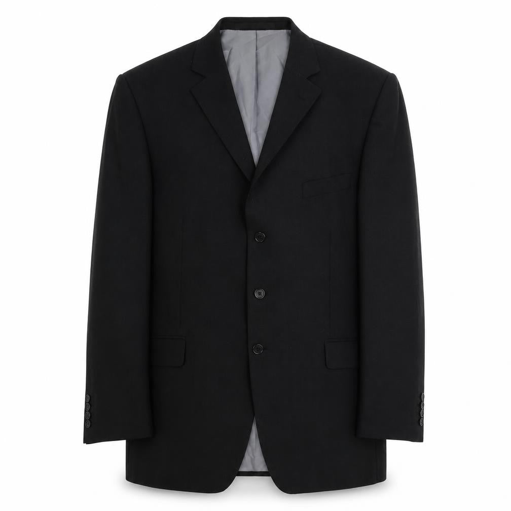Marks and Spencer Mens Grey Polyester Jacket Suit Jacket Size 46 Regular