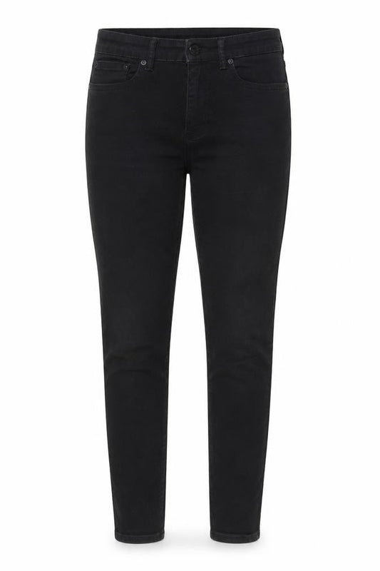 Gap Womens Black Cotton Skinny Jeans Size 10 L27 in Regular Zip - Pockets, Belt Loops
