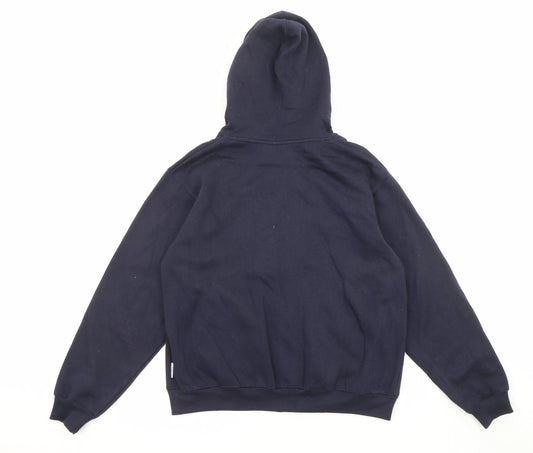 Slazenger Womens Blue Polyester Full Zip Hoodie Size 12 Zip
