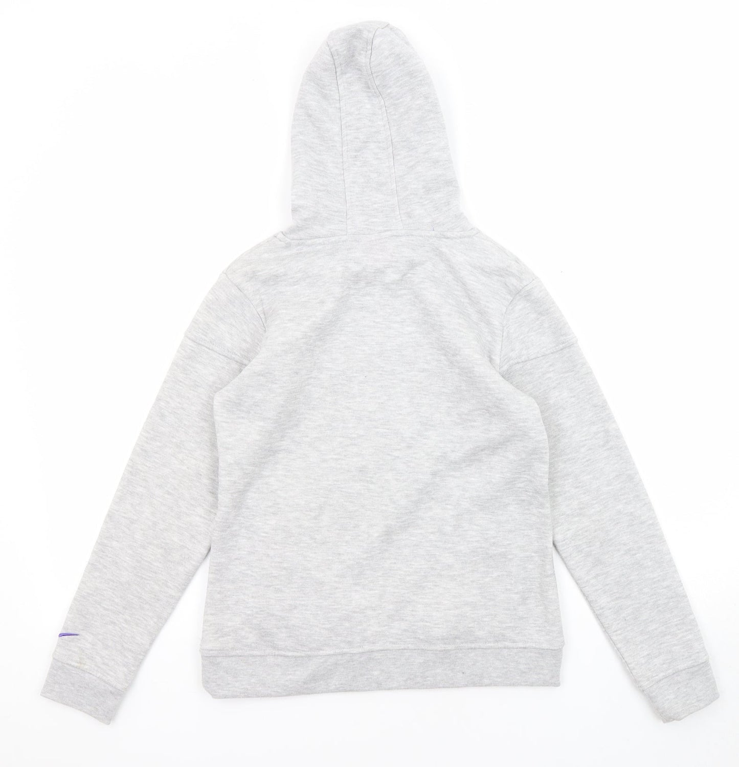 Hi Gear Girls Grey Polyester Pullover Hoodie Size 11-12 Years Pullover