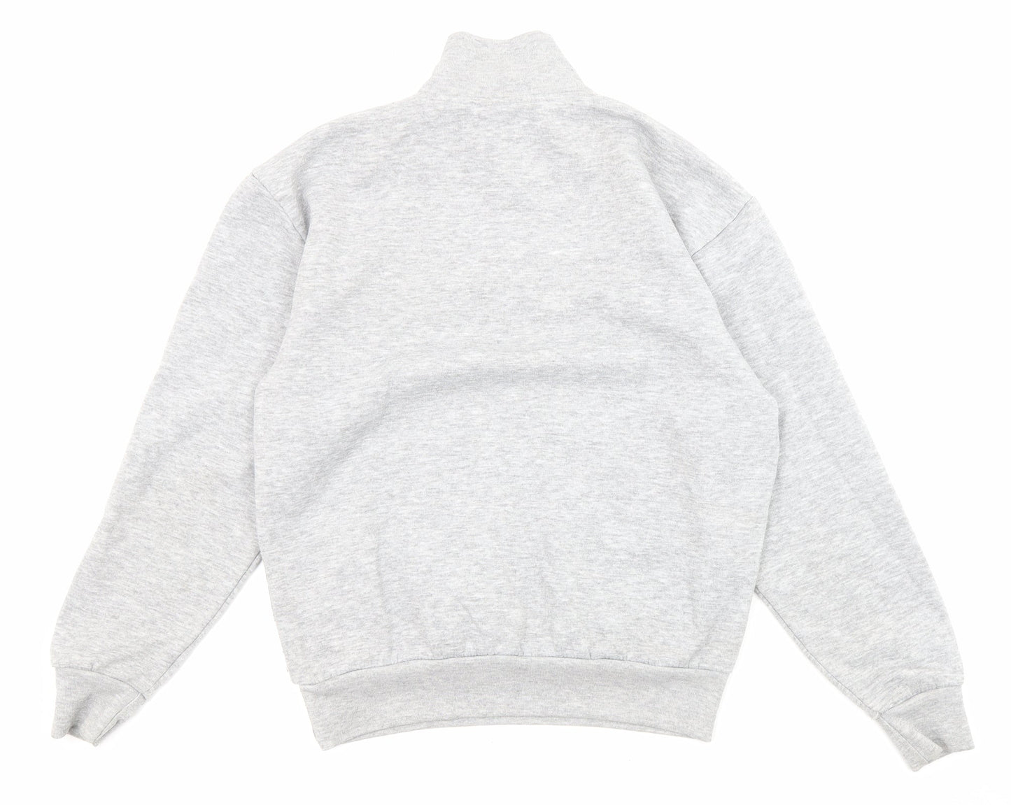 Slazenger Womens Grey Polyester Pullover Sweatshirt Size S Zip