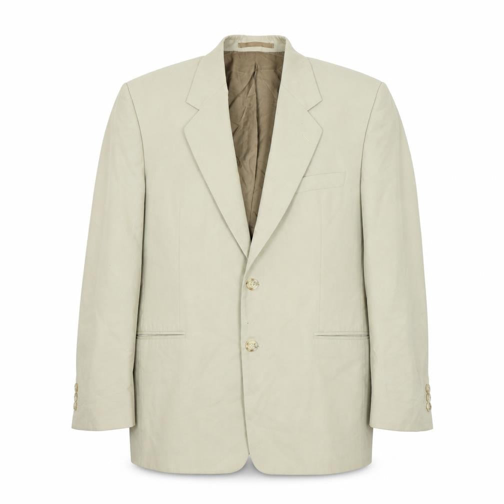 Front view of Principles men’s beige cotton jacket suit jacket, size 40, regular