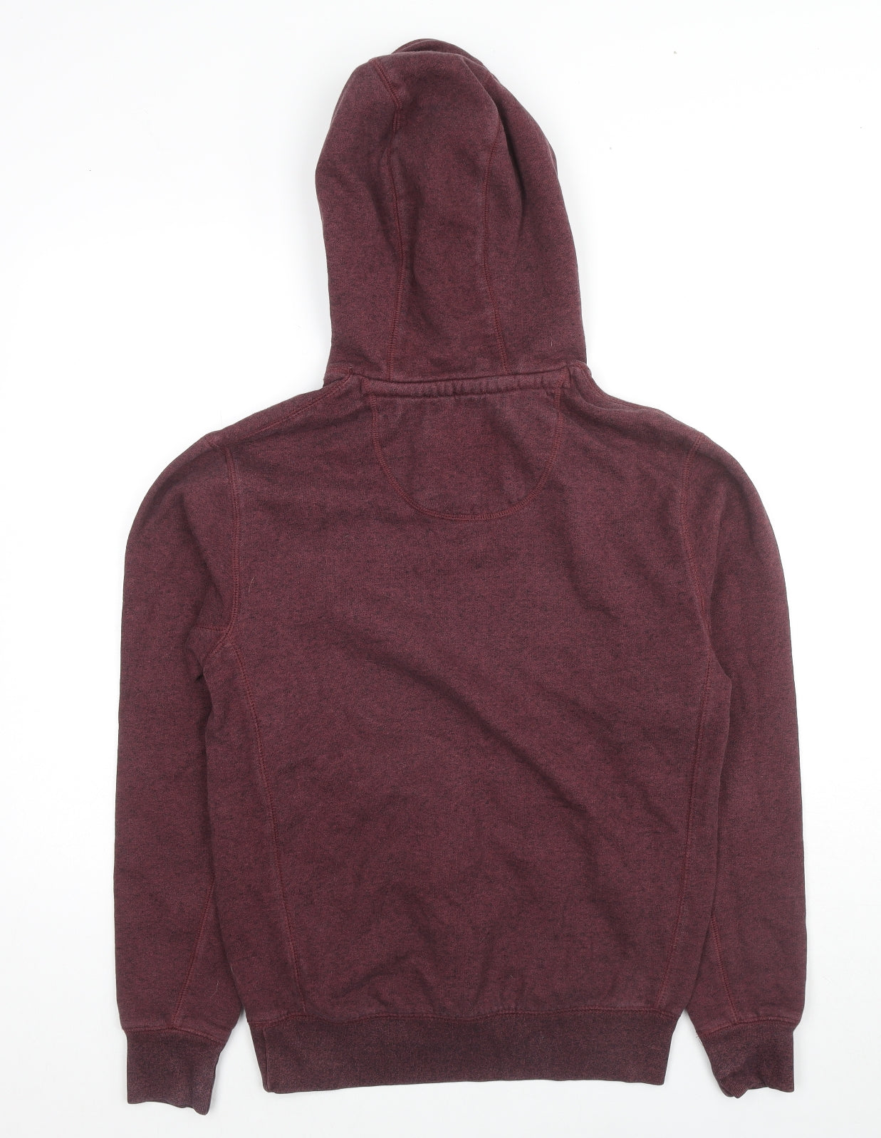 Jack Wills Mens Red Cotton Pullover Hoodie Size XS - Logo