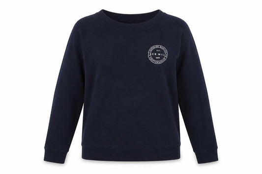 Womens UK 6 Regular Jack Wills Blue Pullover Sweatshirt