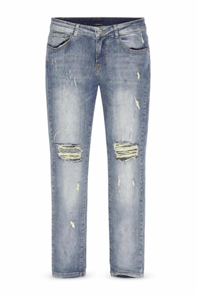 RMDY Mens Blue Cotton Straight Jeans Size 28 in L32 in Regular Zip