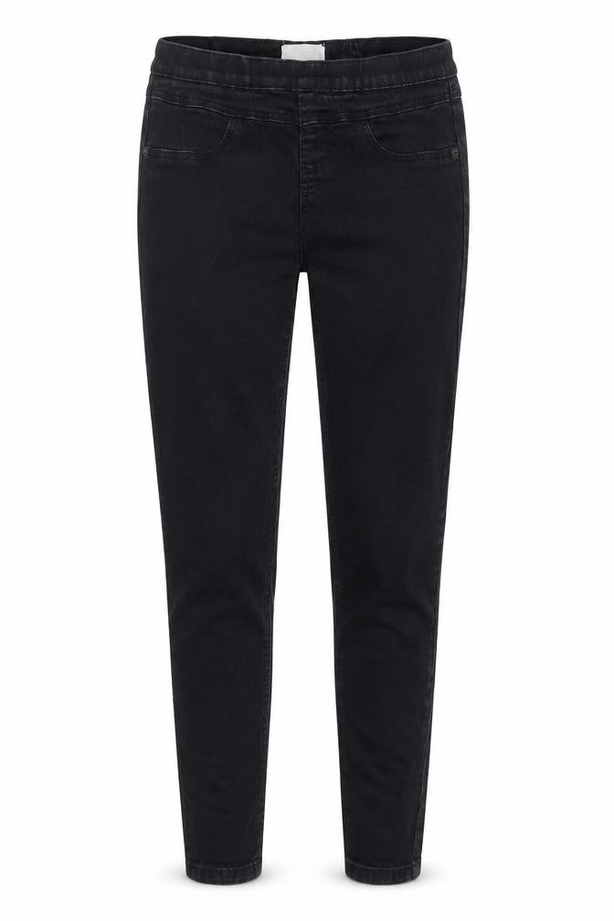 M-17 Womens Black Cotton Skinny Jeans Size 10 L27 in Regular - Elastic waist