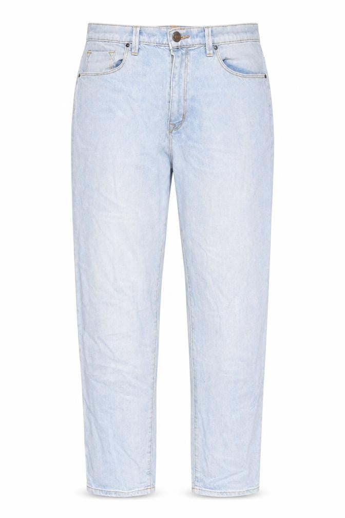 BDG Womens Blue Cotton Straight Jeans Size 30 in L30 in Regular Zip - Pockets, Belt Loops
