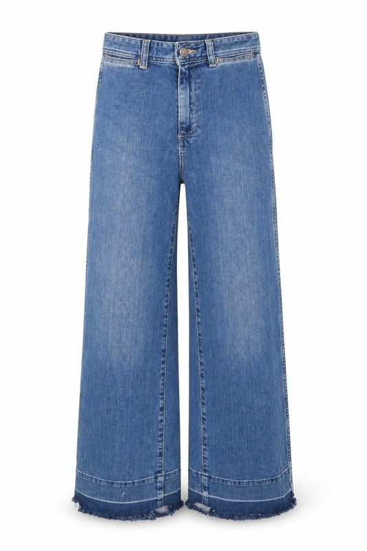 Gap Womens Blue Cotton Bootcut Jeans Size 26 in L27 in Regular Zip - Pockets, Belt Loops
