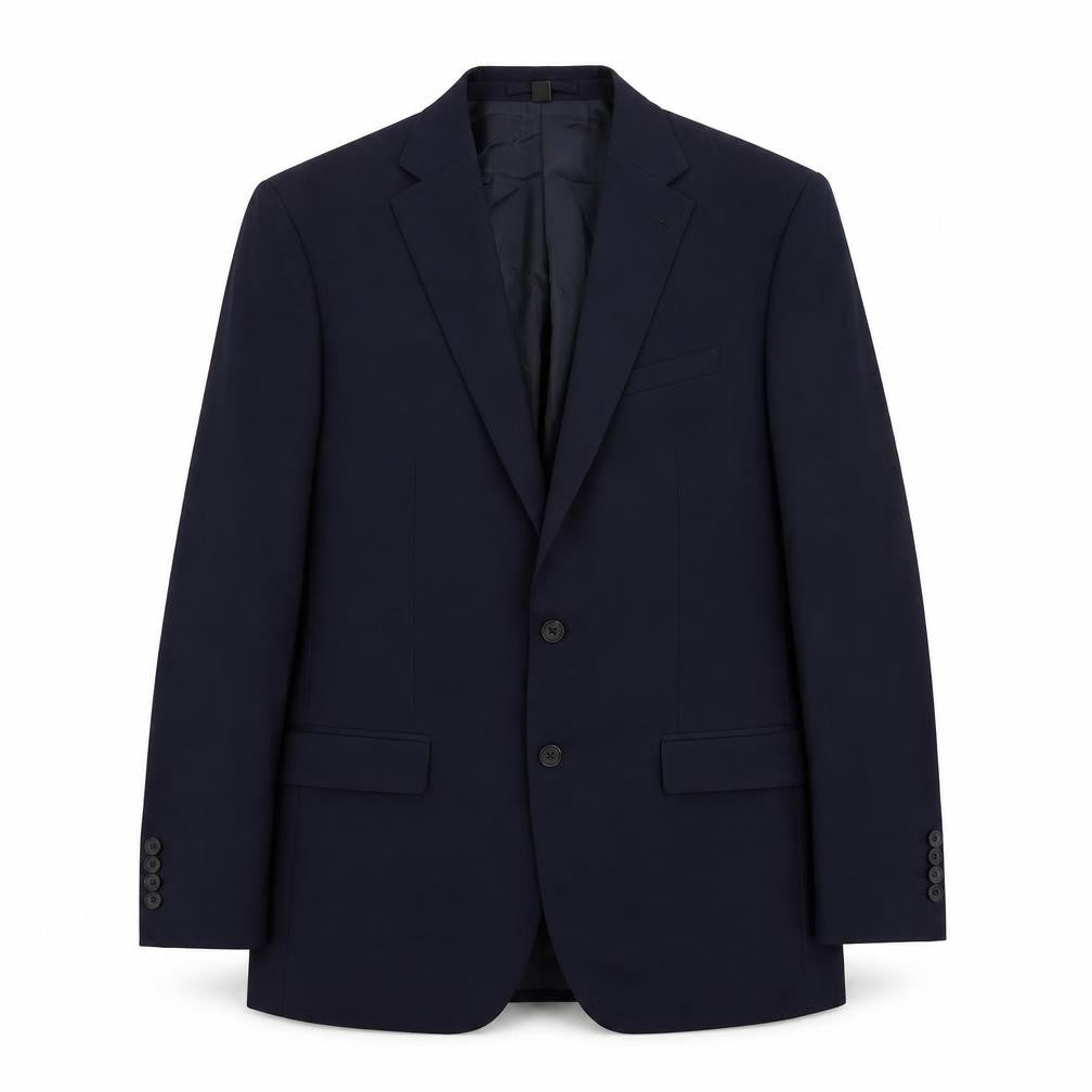 Marks and Spencer Mens Blue Polyester Jacket Suit Jacket Size 44 Regular