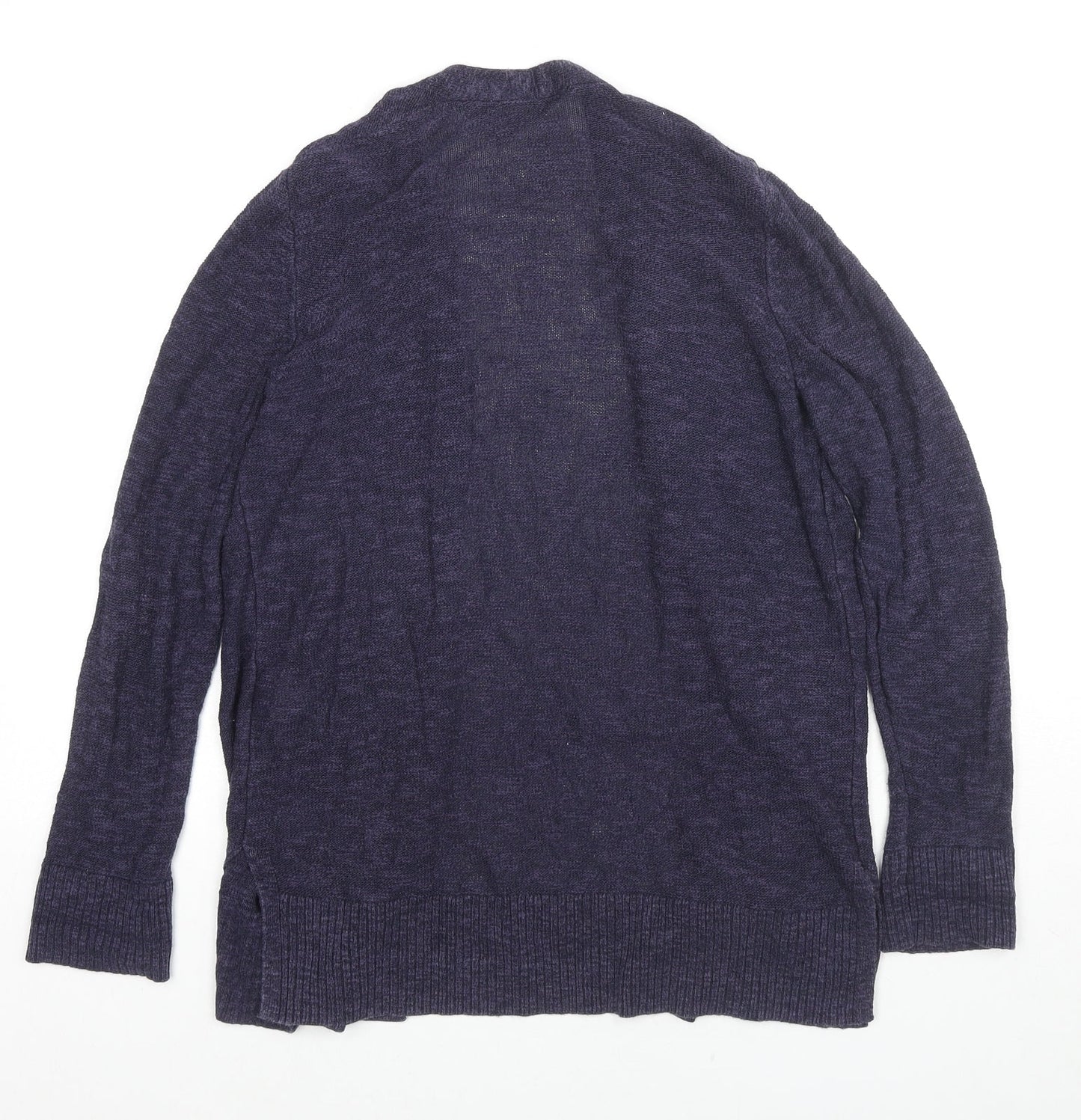 Gap Womens Blue V-Neck Cotton Cardigan Jumper Size S