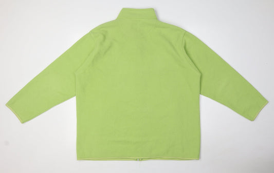 EWM Womens Green Jacket Size L Zip - Size 18-20