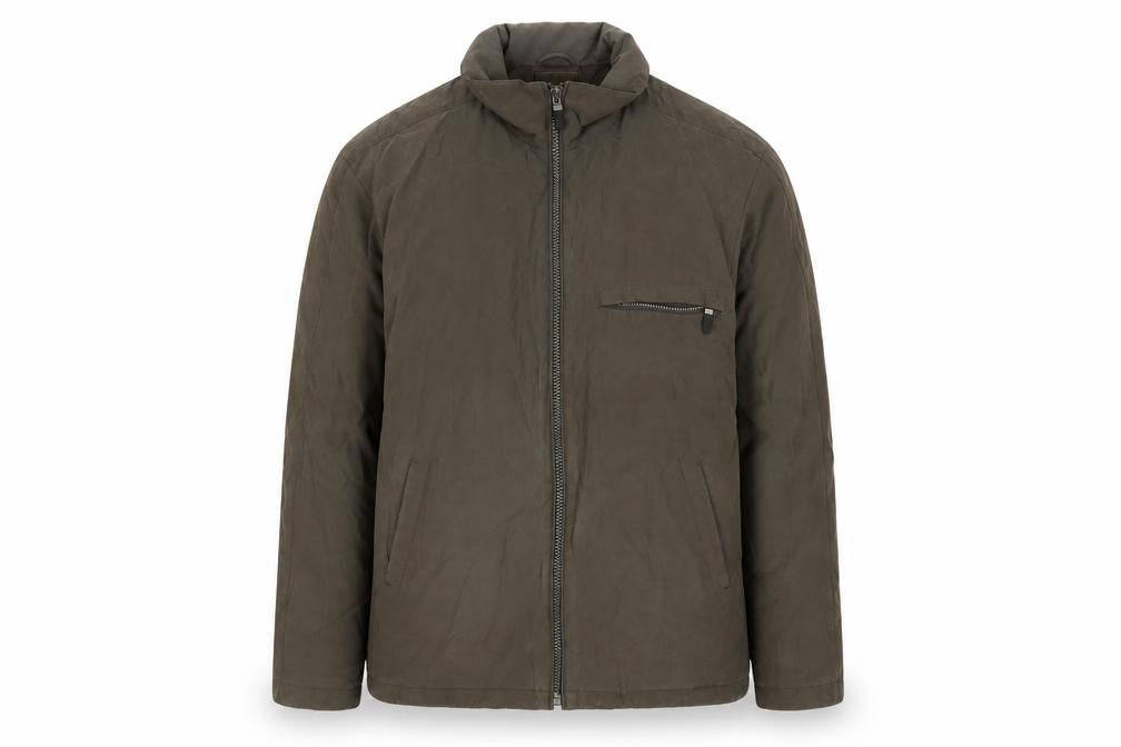 Canda Mens Green Jacket Size M Zip