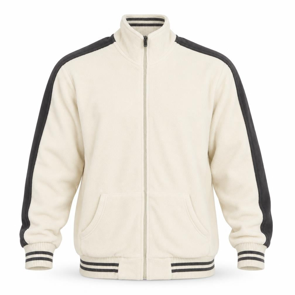 Reverse Mens Beige Jacket Size L Zip