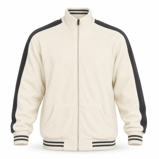 Reverse Mens Beige Jacket Size L Zip