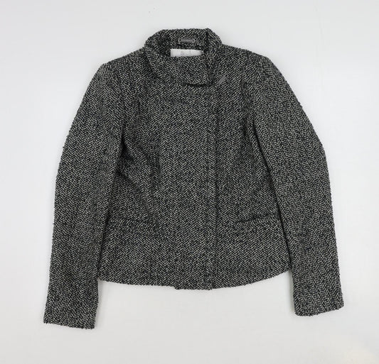RJR.John Rocha Womens Black Jacket Size 12 Zip
