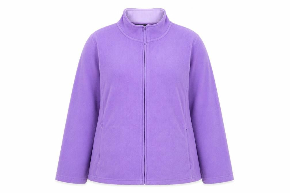 EWM Womens Purple Jacket Size L Zip