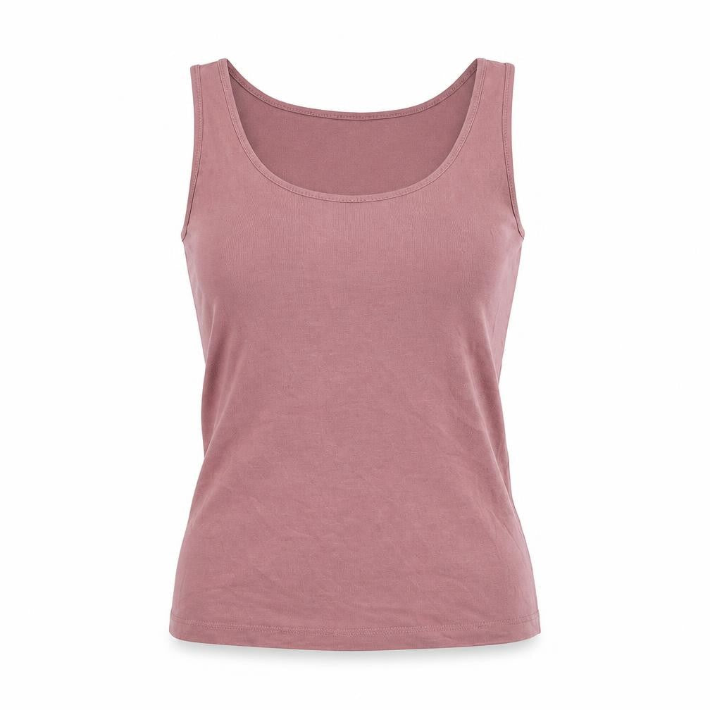 Womens UK Size 6 VERO MODA Pink Cotton Tank
