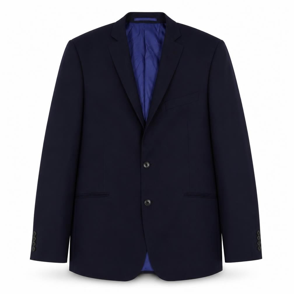 Marks and Spencer Mens Blue Wool Jacket Suit Jacket Size 40 Regular
