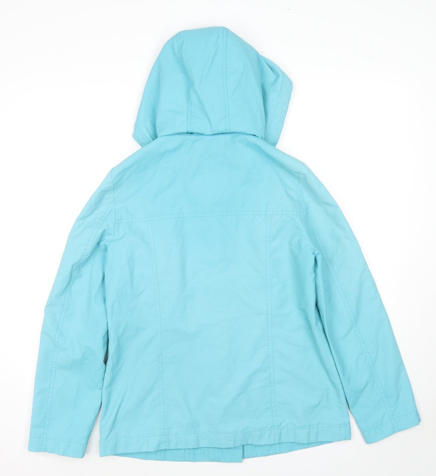 Per Una Womens Blue Jacket Size 8 Zip