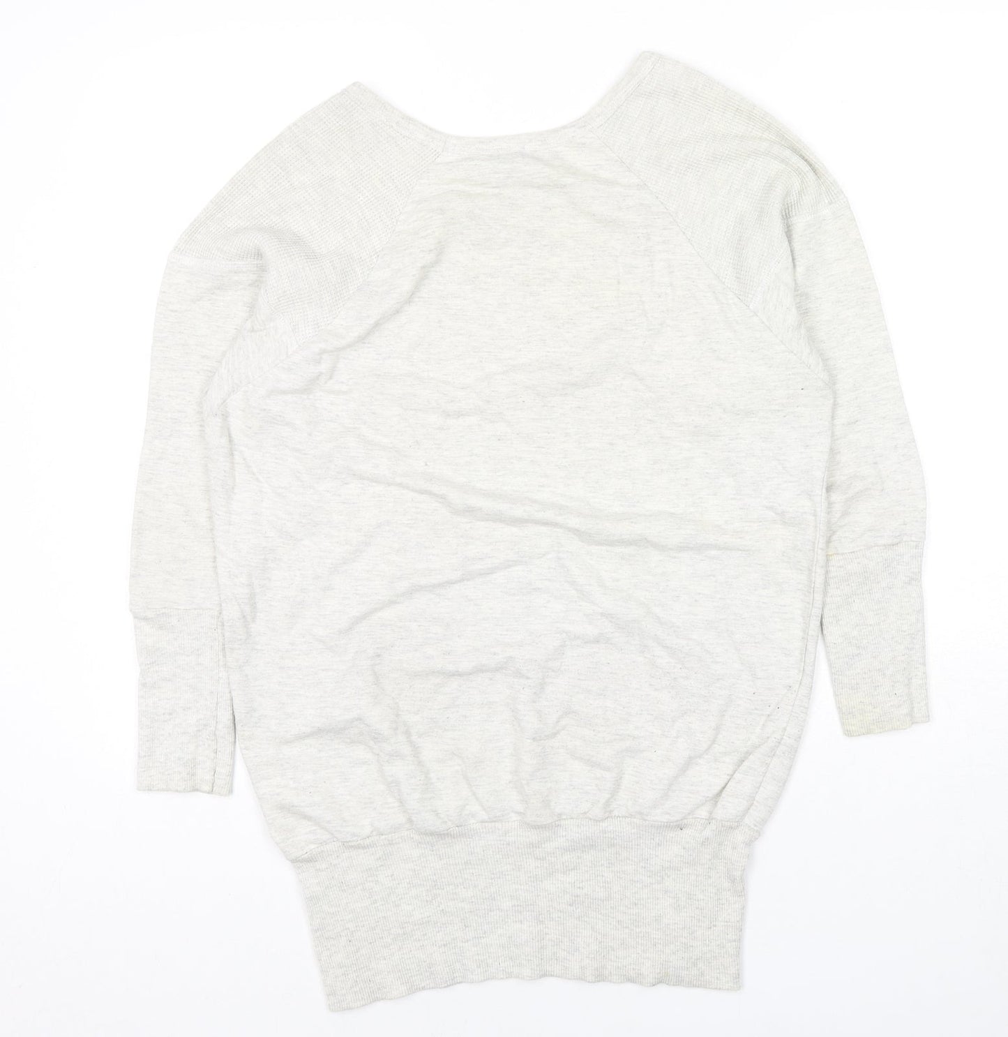 ASOS Womens Grey Cotton Pullover Sweatshirt Size 8 Pullover
