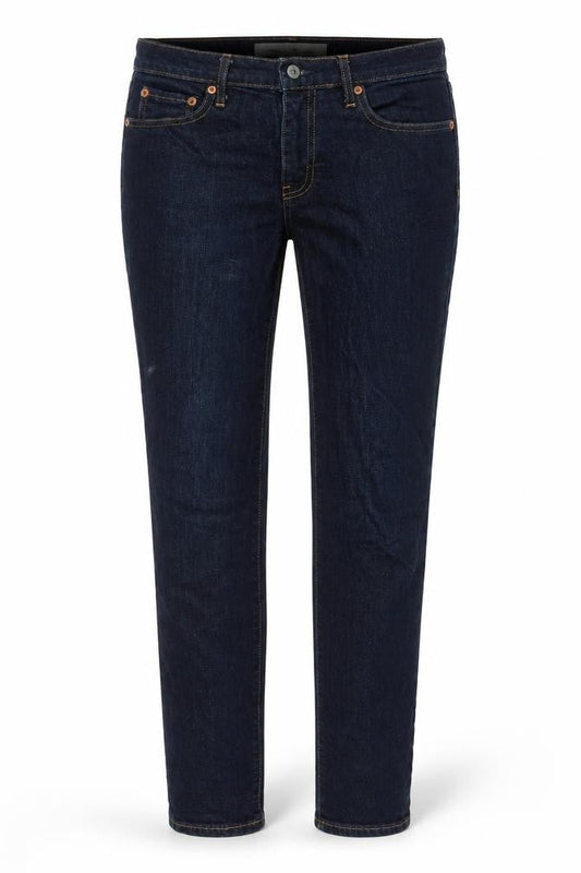 Gap Womens Blue Cotton Skinny Jeans Size 26 in L30 in Regular Zip