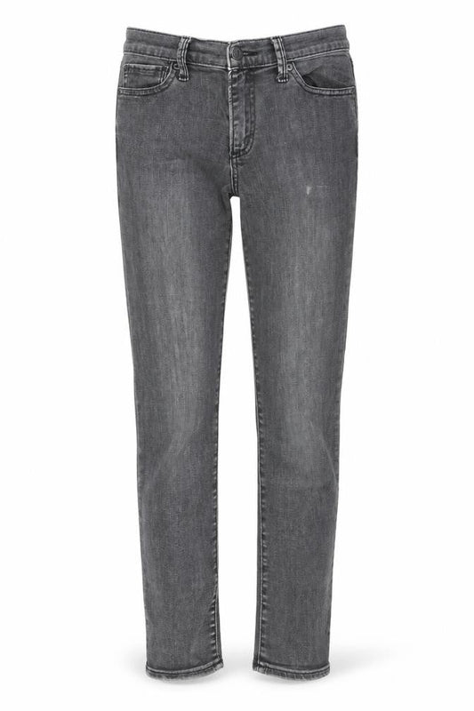Gap Womens Grey Cotton Skinny Jeans Size 27 in L30 in Regular Zip