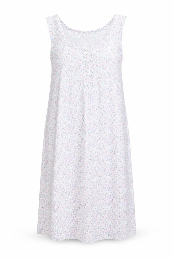 Debenhams Womens Multicoloured Floral Polyester Cami Dress Size 12 Button