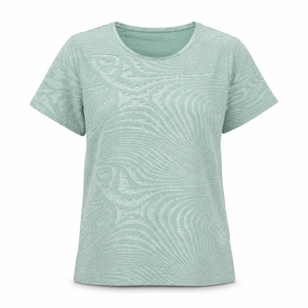 Womens UK Size L Anna Rose Gold Polyester T-Shirt