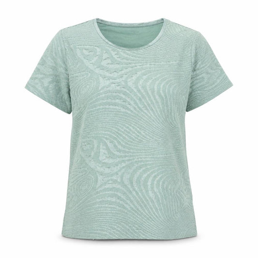 Womens UK Size L Anna Rose Gold Polyester T-Shirt