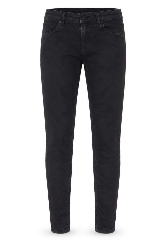 Warehouse Womens Black Cotton Skinny Jeans Size 10 L28 in Regular Zip - Pockets, Belt Loops