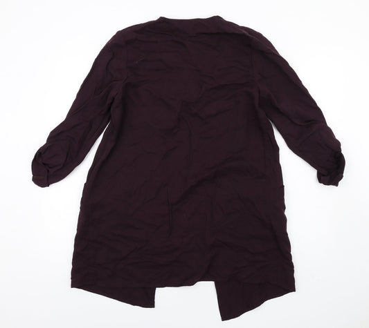 H&M Womens Purple Jacket Size 8