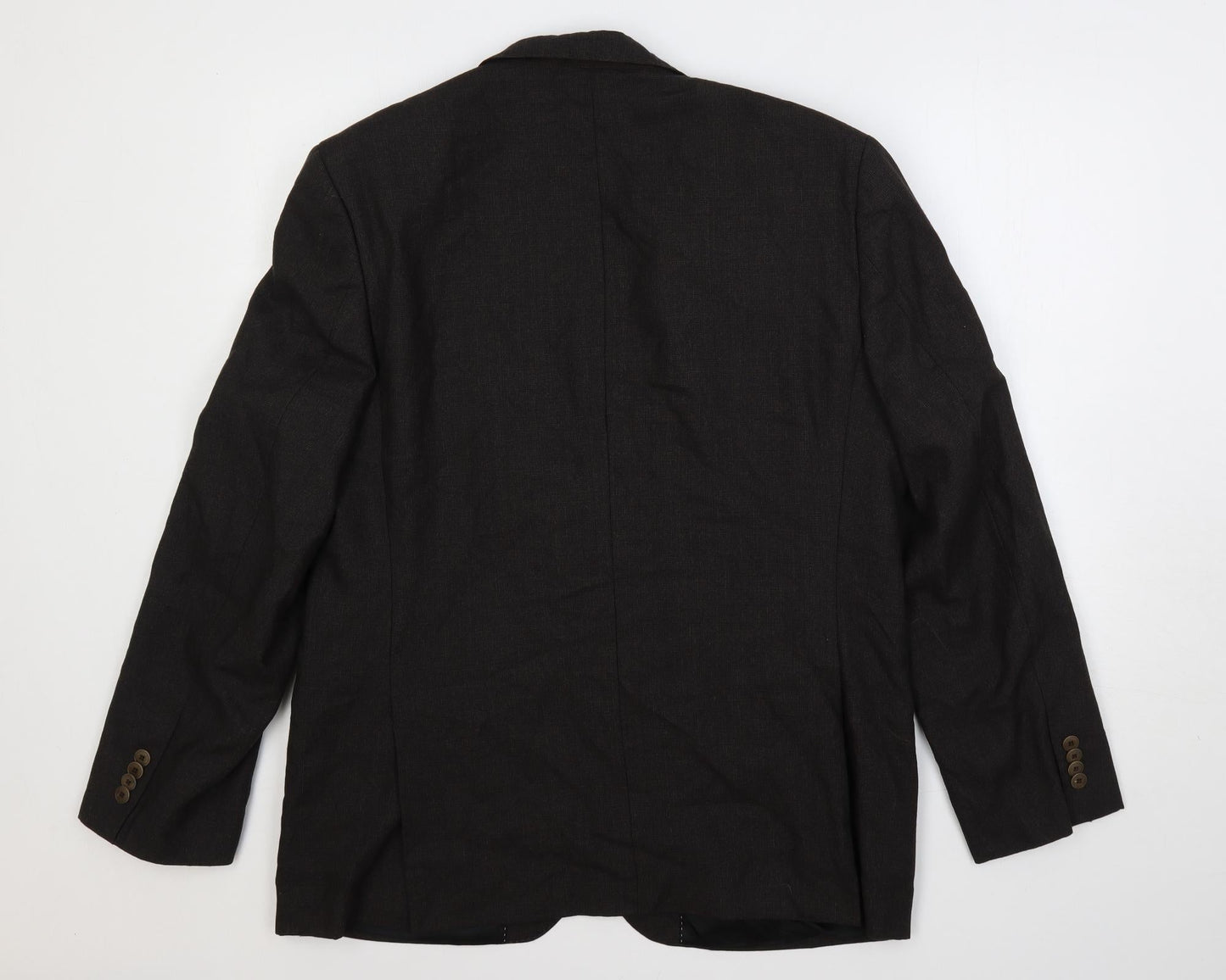 Park Avenue Mens Brown Polyester Jacket Suit Jacket Size 40 Regular