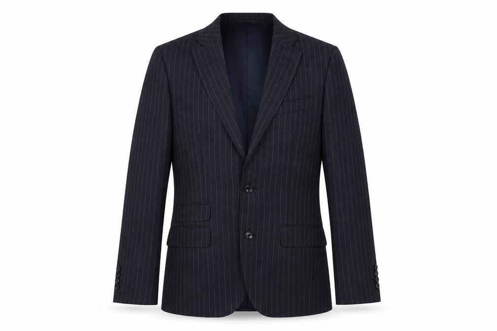 Mens 34 Chest Regular Moss 1851 Blue Two-Button
