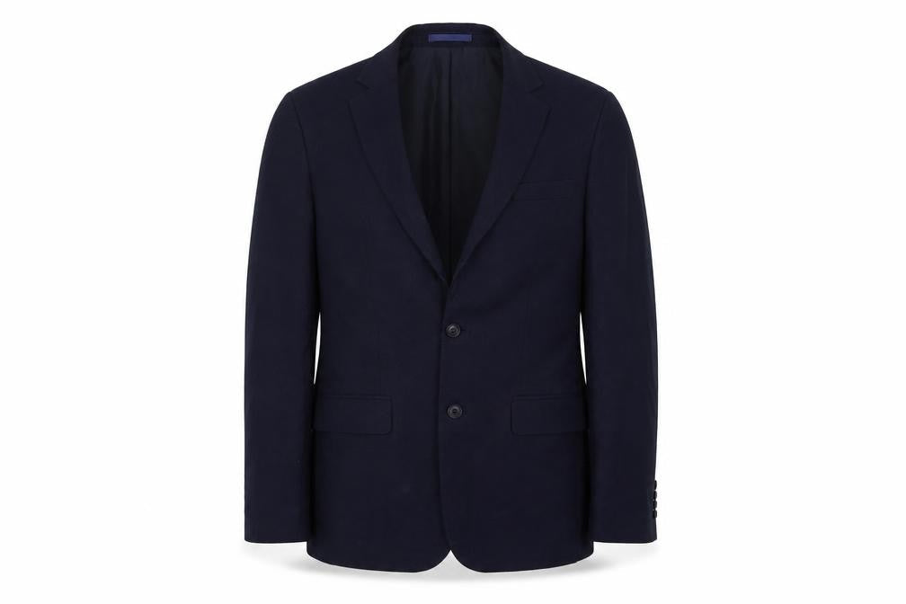 Marks and Spencer Mens Blue Polyester Jacket Suit Jacket Size 38 Regular