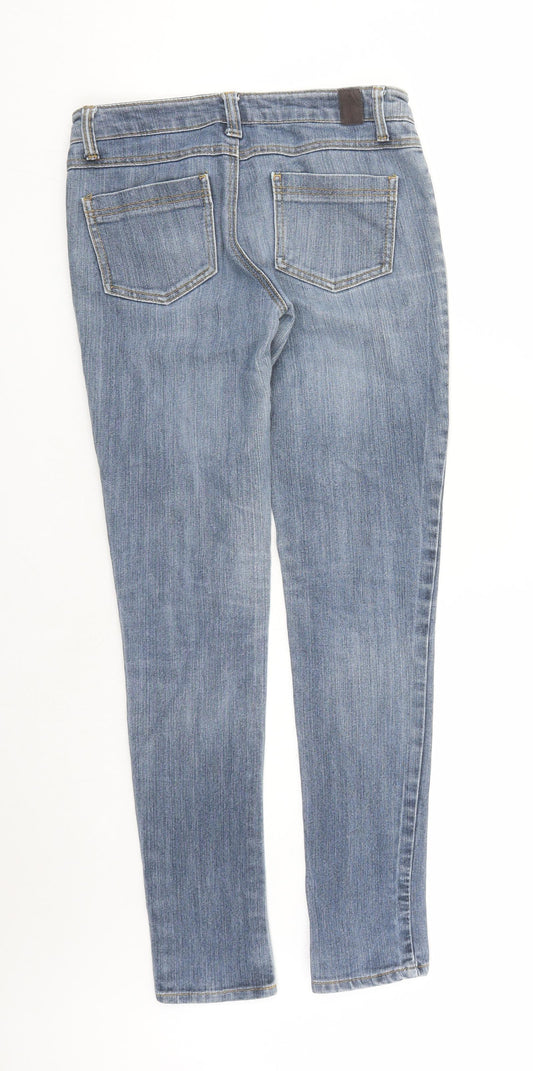 Highway Jeans Womens Blue Cotton Skinny Jeans Size 30 in L31 in Regular Zip