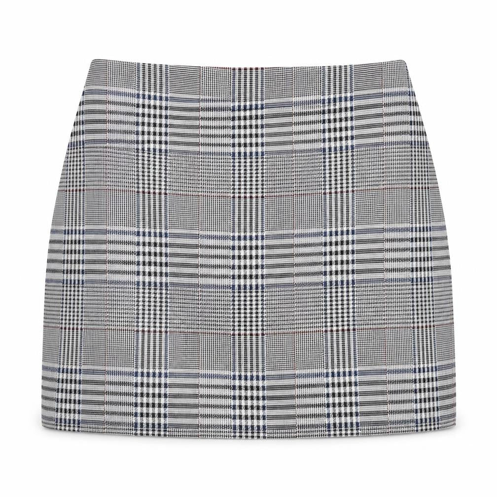 Marks and Spencer Womens Multicoloured Plaid Polyester A-Line Skirt Size 14
