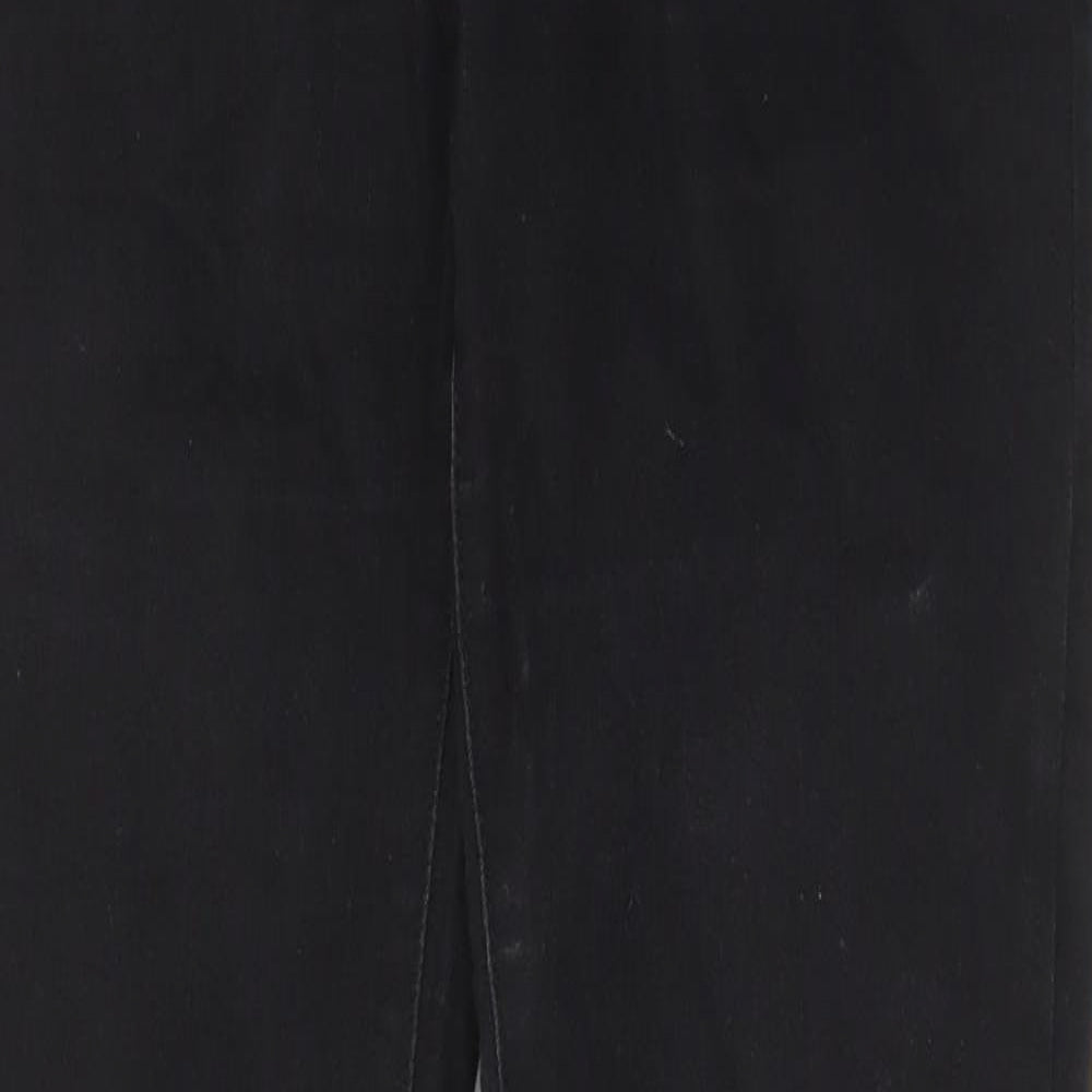 H&M Womens Black Cotton Jegging Jeans Size 10 L30 in Regular - Pockets