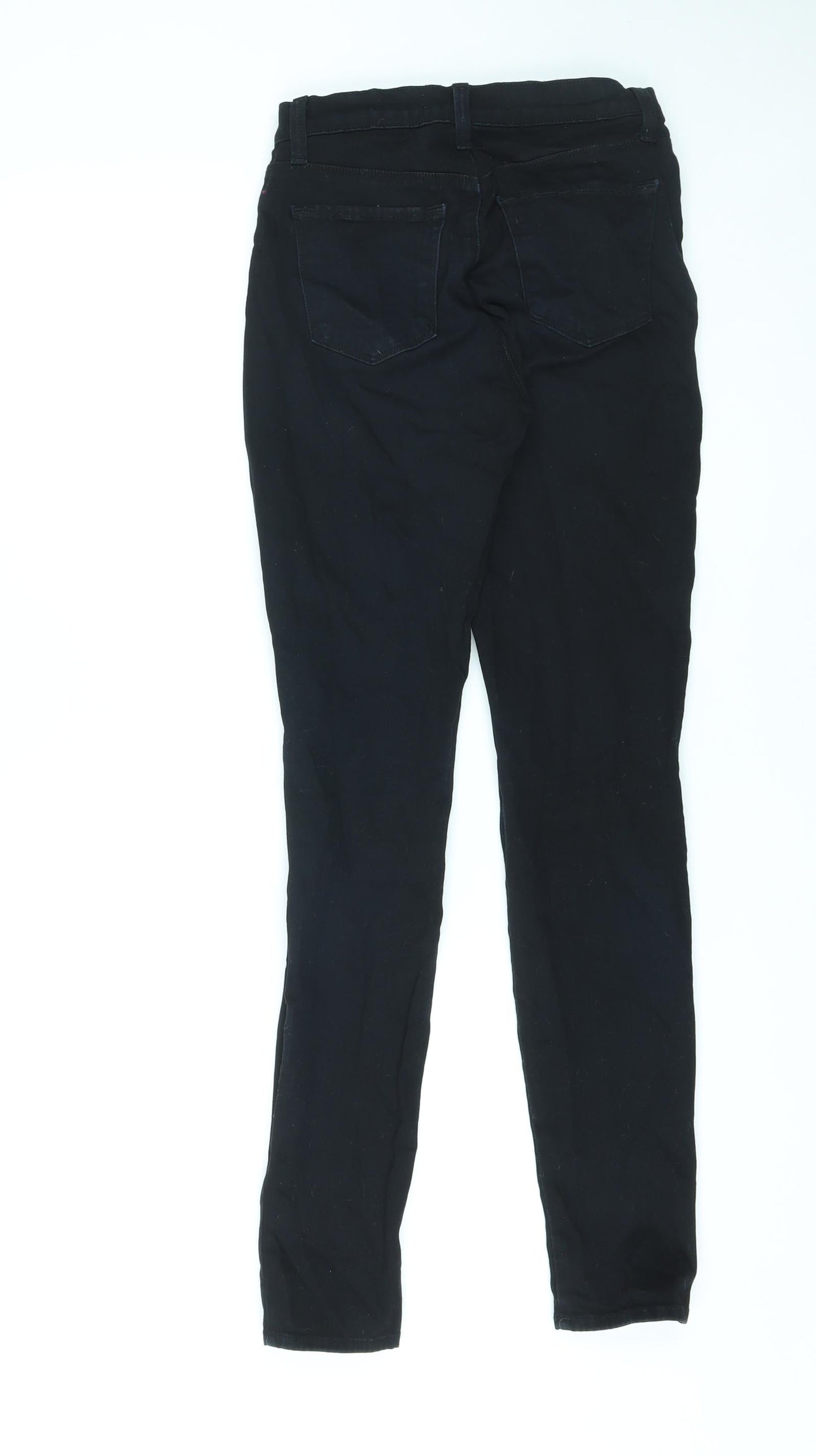 J Brand Womens Black Cotton Skinny Jeans Size 24 in L30 in Regular Zip