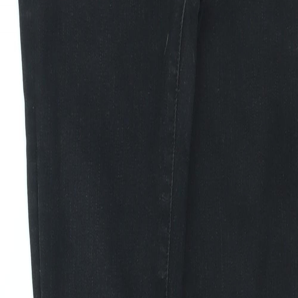 J Brand Womens Black Cotton Skinny Jeans Size 25 in L29 in Regular Zip