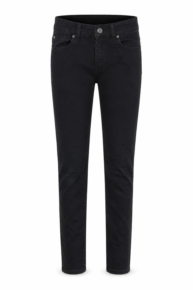 Denim & Co. Womens Black Cotton Skinny Jeans Size 6 L26 in Regular Zip