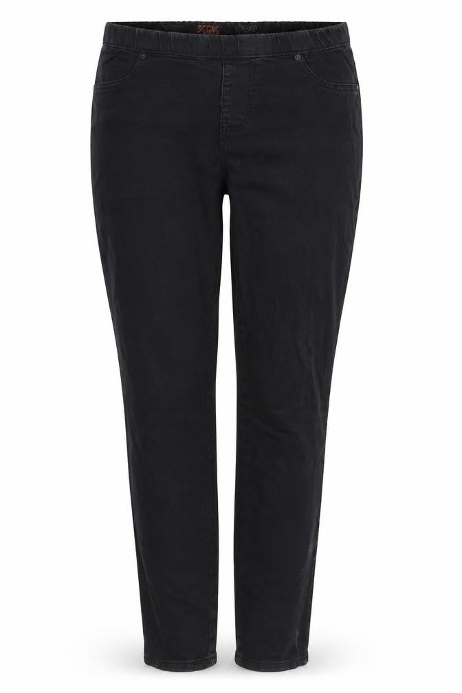 Denim & Co. Womens Black Cotton Skinny Jeans Size 12 L30 in Regular