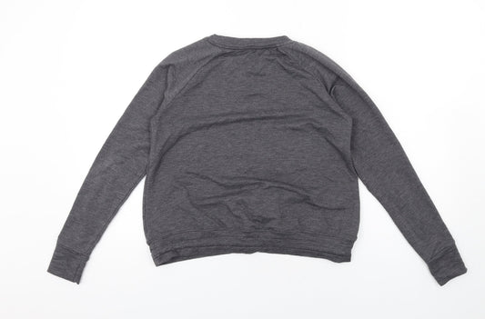 John Lewis Womens Grey Polyester Pullover Sweatshirt Size XS Pullover
