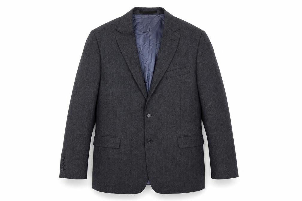 Marks and Spencer Mens Grey Wool Jacket Suit Jacket Size 46 Regular
