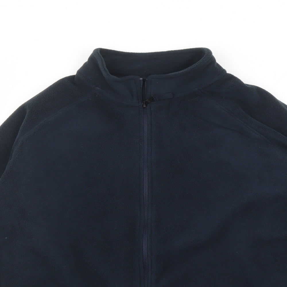 Marks and Spencer Boys Blue Jacket Size XL Zip - Size 17-18 Years