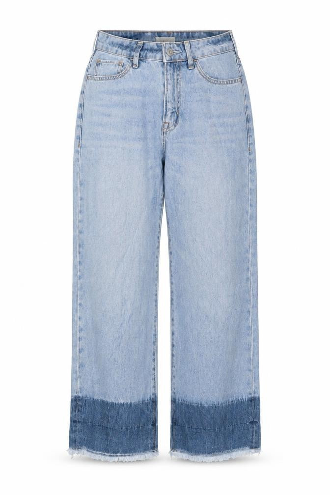 Earth Womens Blue Cotton Straight Jeans Size S L25 in Regular Zip - Pockets, Belt Loops